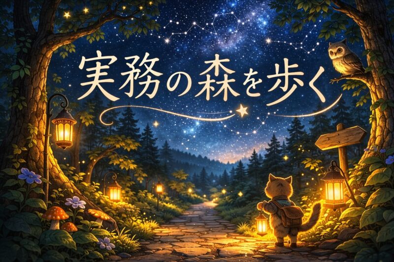 夜の森の実務の森入口