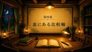 第四幕｜裏にある比較軸